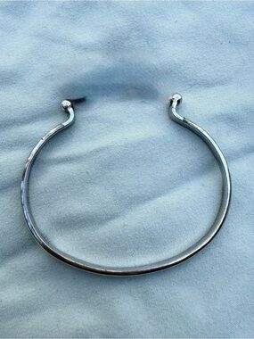 Kovel Sterling Cuff Bracelet for Interchangeable Toppers- Cuff Only